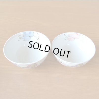 画像4: 百寿のお祝い 無病息災を願った縁起物ギフト 有田焼 夫婦茶碗 飯碗 ペア 花六瓢 百寿熨斗・メッセージカード付き 木箱入り