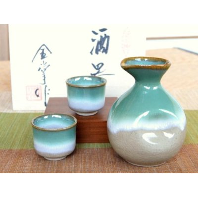 晩秋 半酒器セット（木箱入）
