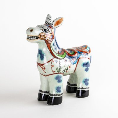 錦丸紋　飾り馬