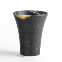 岳（黒）　反りフリーカップ