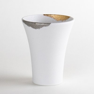 画像2: 岳（白）　反りフリーカップ