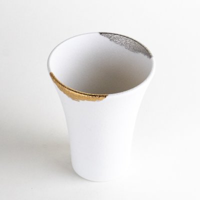 画像3: 岳（白）　反りフリーカップ