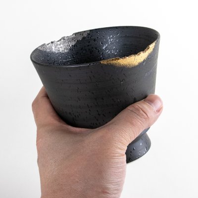 画像8: 岳（黒）　ロックグラス