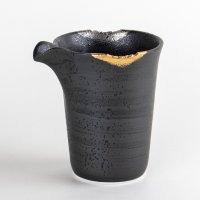 岳（黒）　片口酒器