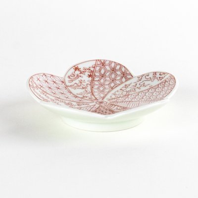 画像3: 錦祥瑞（赤）　梅小皿