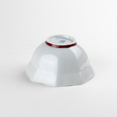 画像5: 赤花つなぎ 八角小付（小）