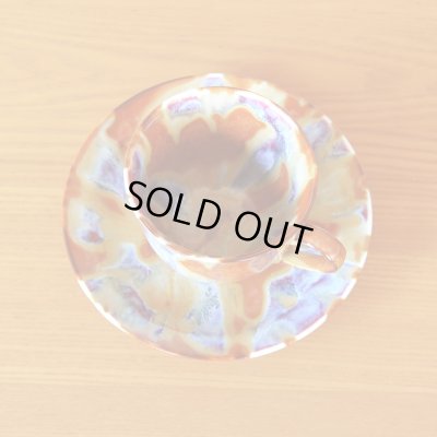 画像4: 燦（きらめき） コーヒー碗皿 真右エ門窯 二代真右衛門 馬場九洲夫 作