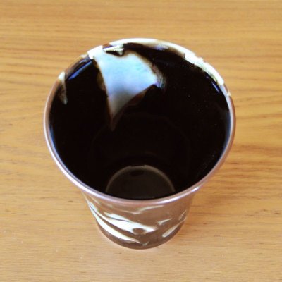 画像5: 緑影 焼酎グラス 真右エ門窯 二代真右衛門 馬場九洲夫 作