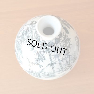 画像4: 染付唐子絵 花瓶 真右衛門窯 初代 真右衛門 作