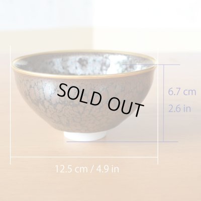 画像4: 油滴天目 抹茶碗 真右エ門窯 初代 真右衛門 作