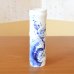 画像2: 染付花絵 竹筒花瓶 真右エ門窯 初代 真右衛門 作 (2)
