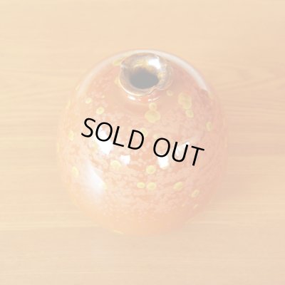 画像3: 金花紋 花瓶 真右エ門窯 作