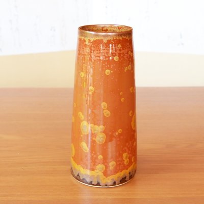 画像2: 金華紋 筒型花器 真右エ門窯 二代真右衛門 馬場九洲夫 作