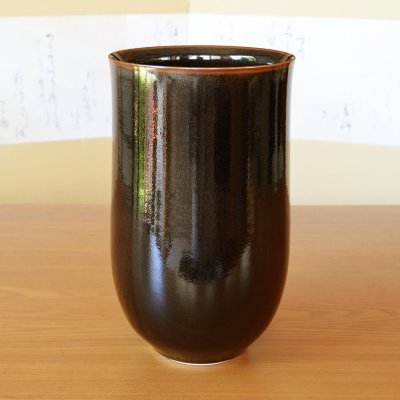 画像2: 夢の幻想花 花瓶 真右エ門窯 二代真右衛門 馬場九洲夫 作