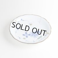 染錦花牡丹 ６寸皿