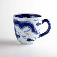 雲龍（青）マグカップ