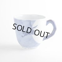 なごみ月兎（青） マグカップ