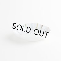 染錦線十草 木甲小皿