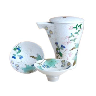 秋草 至福の半酒器セット（徳利×１ / 盃×２）