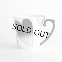 ハート（黒） マグカップ