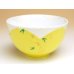 【名入れ・名前入り】華の舞（黄）　茶碗