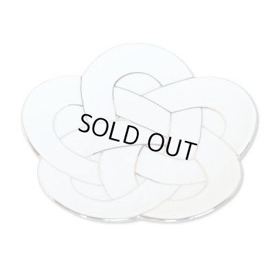 プラチナ線梅むすび 銘々皿