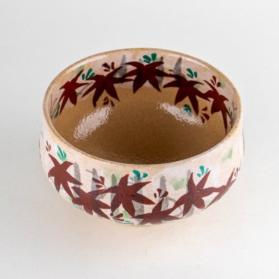 画像3: 錦紅葉 抹茶碗（木箱入）