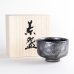 錦プラチナ叩き　抹茶碗（木箱入）