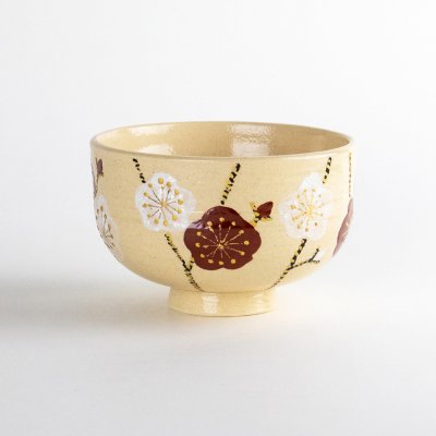 画像2: 錦枝梅　抹茶碗（木箱入）