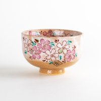 錦桜　抹茶碗（木箱入）