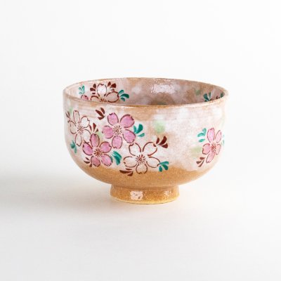 画像2: 錦桜　抹茶碗（木箱入）