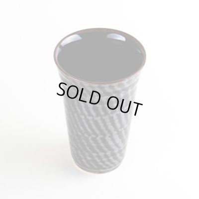 画像2: 天目飛刷毛 ビアカップ