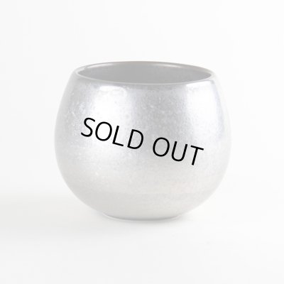 【有田焼】銀塗 しずくカップ