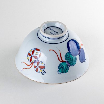 画像4: 鍋島六瓢(青) 茶碗