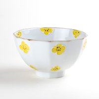 一珍小花（黄） 茶碗