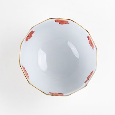 画像3: 一珍小花(赤) 茶碗