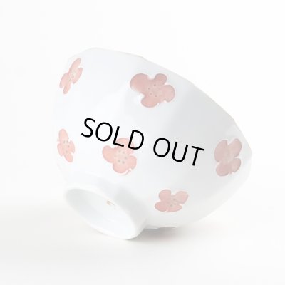 画像5: 一珍小花（赤） 茶碗