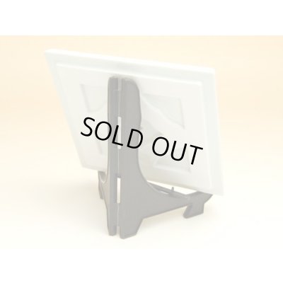 画像2: 紅葉　飾り角陶板（皿立付）