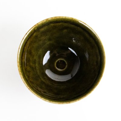 画像4: 苔緑（こけみどり）　抹茶碗（木箱入）