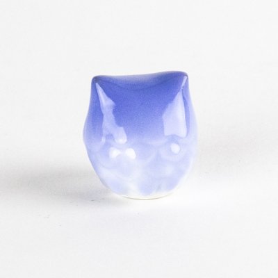 画像3: ミニふくろう（青）　置物