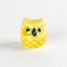 ミニふくろう（黄）　置物