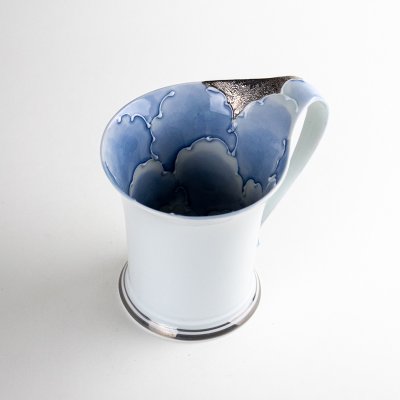 画像4: 【名入れ・名前入り】プラチナ牡丹 マグカップ