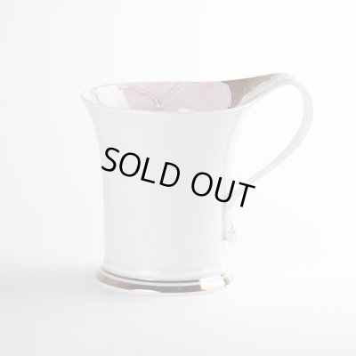 【名入れ・名前入り】金濃ピンク牡丹　マグカップ