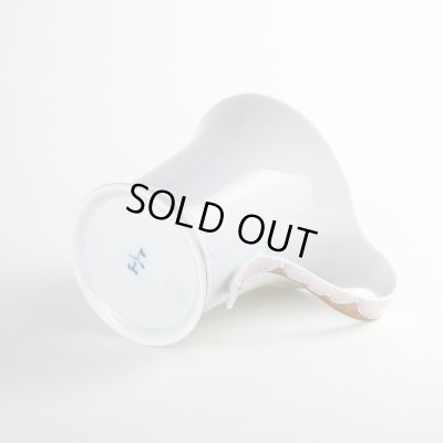 画像6: 【名入れ・名前入り】金濃ピンク牡丹 マグカップ