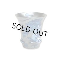 皇帝龍（反り型）日本酒グラス SAKE GLASS
