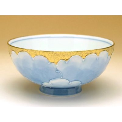 画像2: 金濃牡丹（大） 茶碗