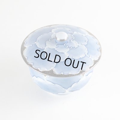 画像2: プラチナ牡丹 蓋付き汲出し