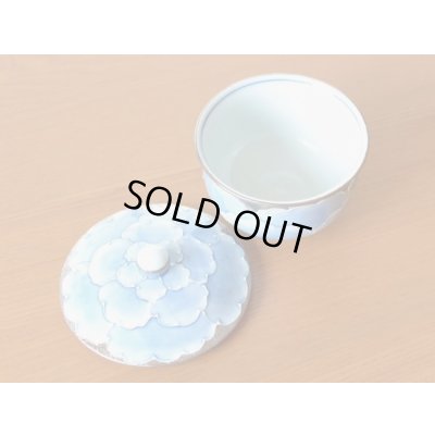 画像4: プラチナ牡丹 汲出しＵ土瓶茶器揃（木箱入）