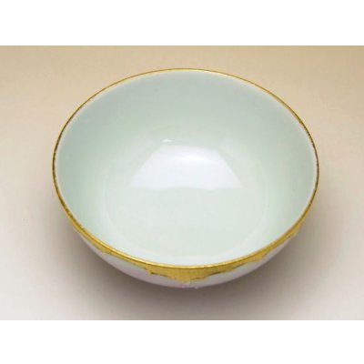 画像4: 金濃ピンク牡丹 茶碗