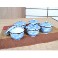 プラチナ牡丹 汲出し揃い（木箱入）